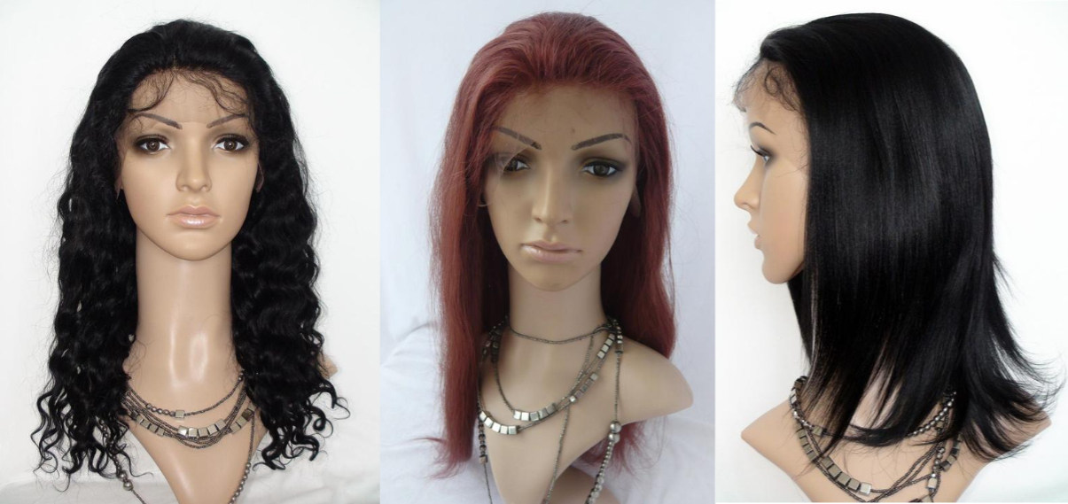 stock french lace hair systems for women with many options avalible