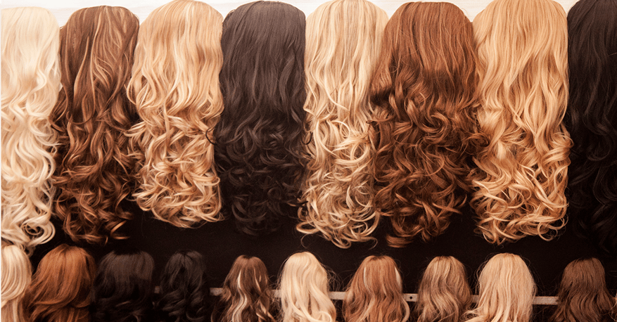 How to wear a wig