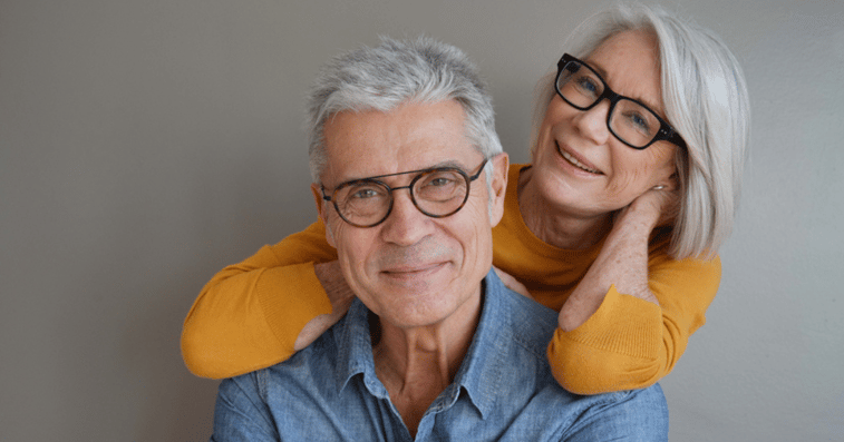 lovely couple with gray hair (2)