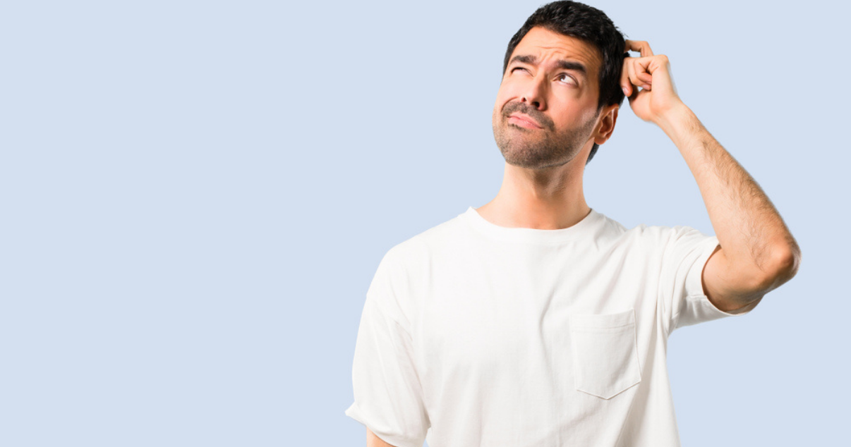 Man wondering if he is a hair piece Day Wearer or Permanent Wearer 